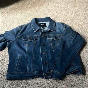 Nine West Blue Denim Jacket